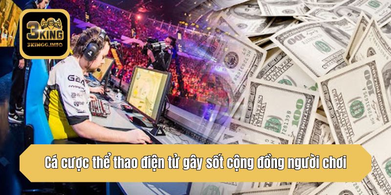 Cá cược thể thao điện tử gây sốt cộng đồng người chơi