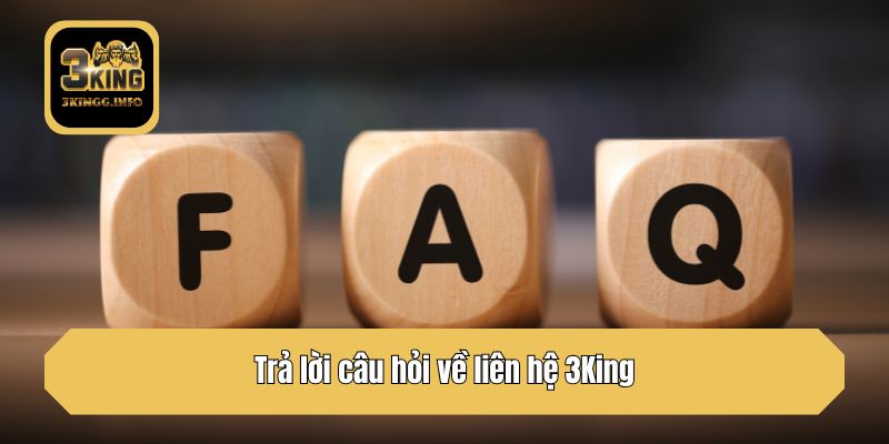 Trả lời câu hỏi về liên hệ 3King